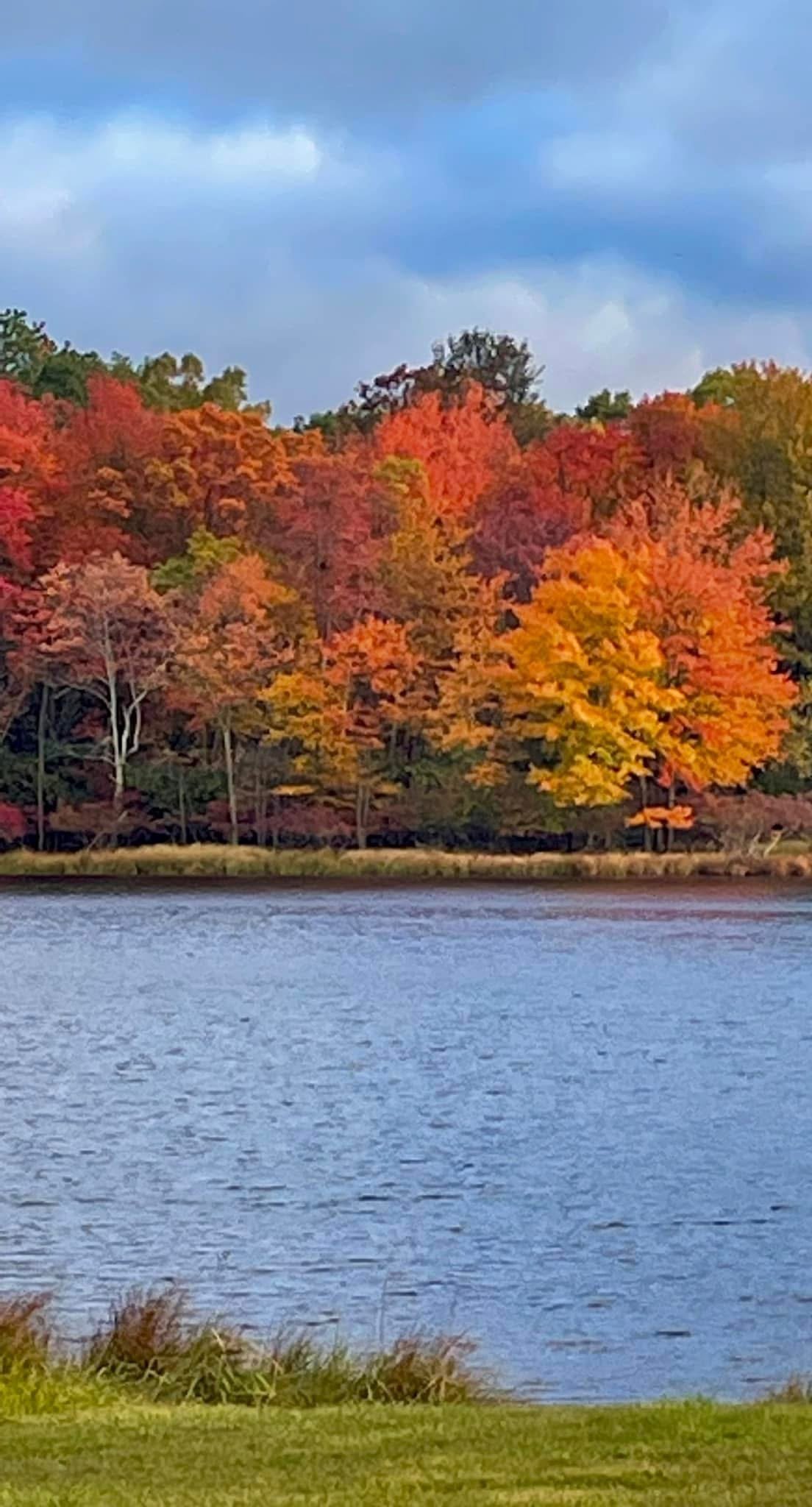 Kayaking on the lake
